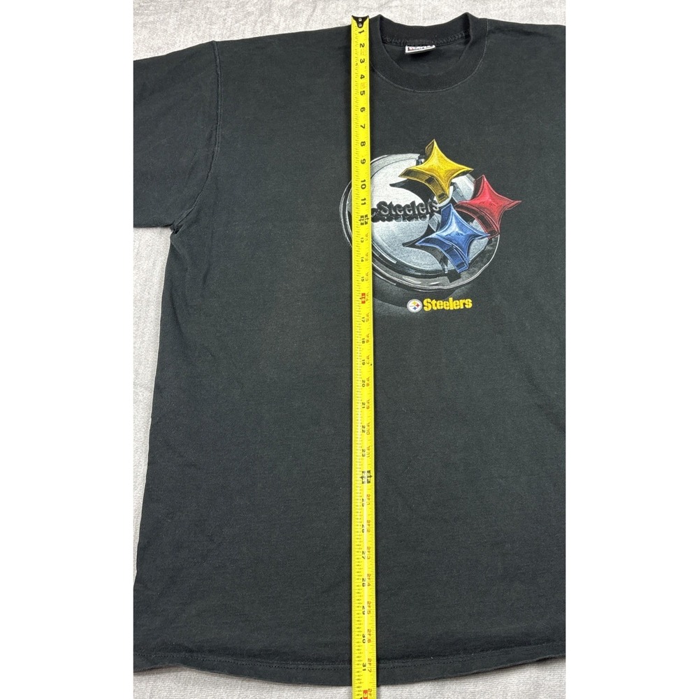 Vintage NFL Pittsburgh Steeler Football Pro Player 1990S T Shirt Size XL / XXL - Picture 4 of 7
